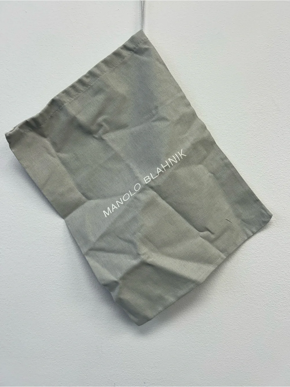 Manolo Blahnik two fabric